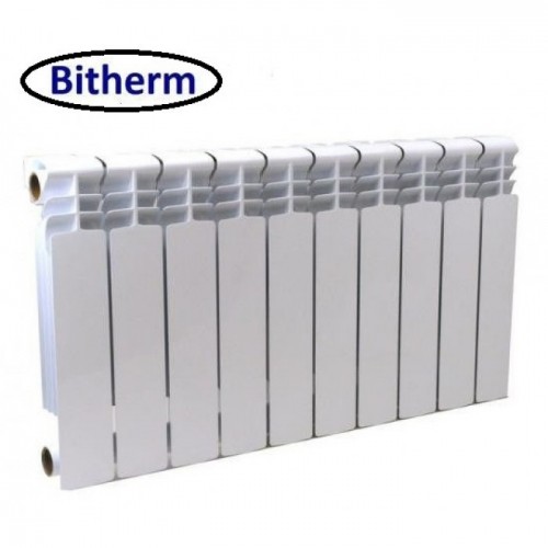 Біметалевий радіатор опалення BITHERM 50080 1 секція Біметалевий радіатор опалення BITHERM 50080 1 секція