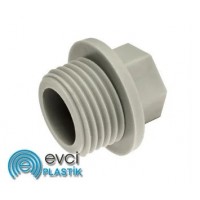Заглушка пласт PP-R Evci Plastik з ЗР 1