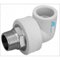Коліно кут під ключ PP-R Evci Plastik з ЗР 401 14