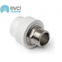 Муфта під ключ PP-R Evci Plastik з ЗР 632