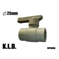 Кран кульовий KLD 25 сткул