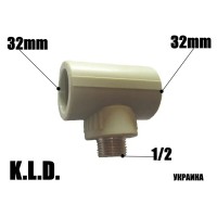 Трійник PPR KLD с ЗР 321232
