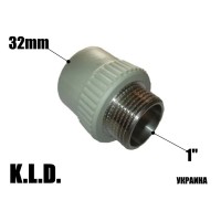 Муфта поліпропіленова ЗР 32x1 KLD
