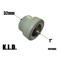 Муфта поліпропіленова ВР 32x1 KLD