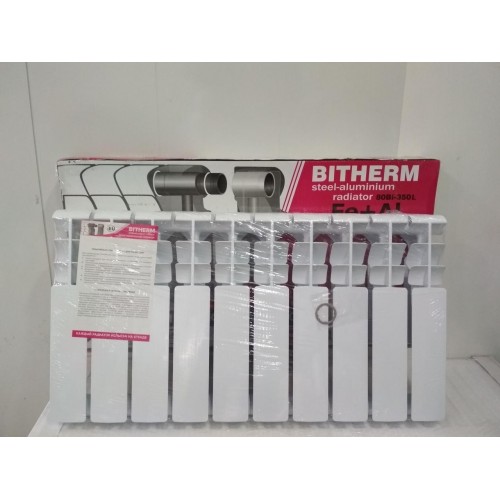 Біметалевий радіатор опалення BITHERM 3508013 секцій Біметалевий радіатор опалення BITHERM 3508013 секцій