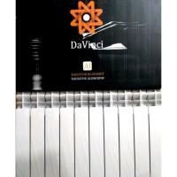 Біметалевий радіатор опалення DaVinci 500100 13 секцій