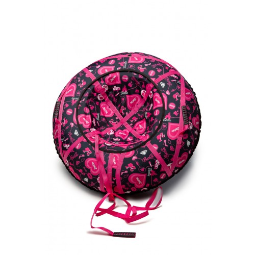 Тюбінг надувні санки 80 смПомаранчевийсірий Тюбінг надувні санки 80 смПомаранчевийсірий