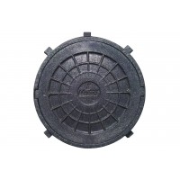 Люк оглядовий чорний 15 т - Мпласт