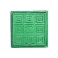 Люк Квадратний 300х300 зелений - Мпласт