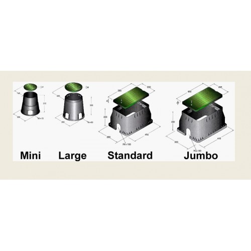 Прямокутний колодязь JUMBO Irritec Італія Прямокутний колодязь JUMBO Irritec Італія